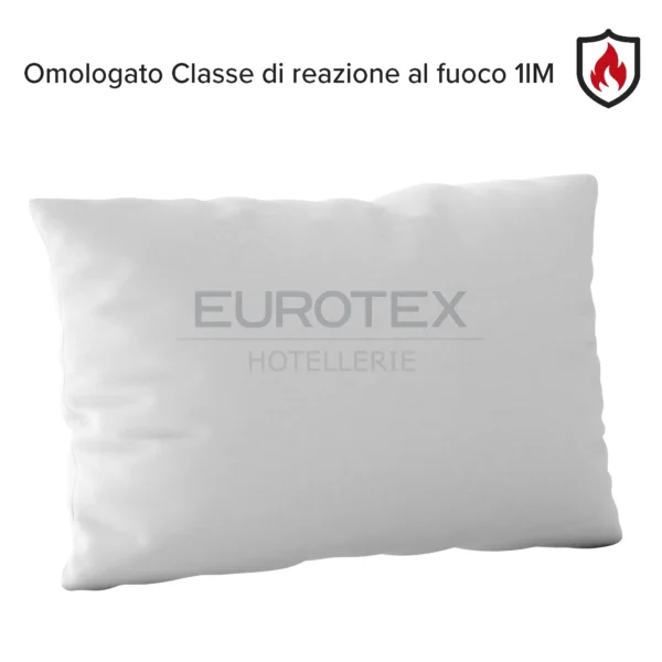 Guanciale ignifugo Classic con imbottitura di poliestere in falda - immagine 1